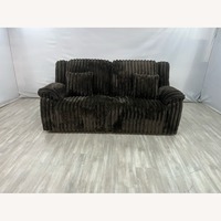 Mercer41 Rabbit Fur Power Reclining Sofa