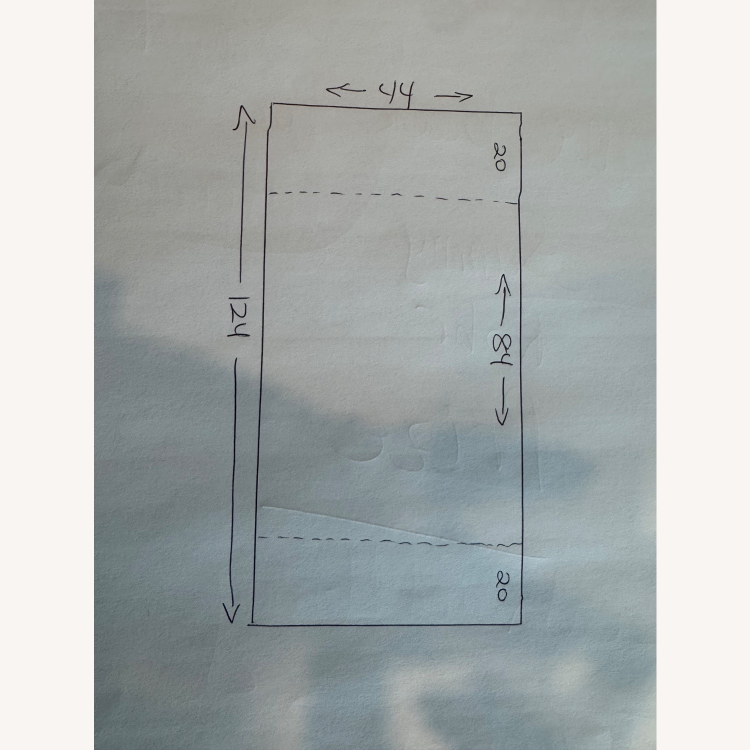 High Gloss Zebra Wood Grain Table - image-3