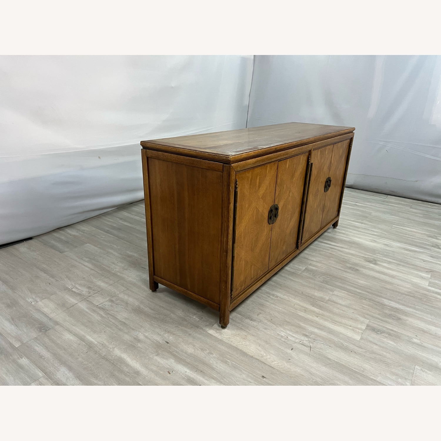 DiamondParque Pecan Hollywood Regency Credenza - image-2