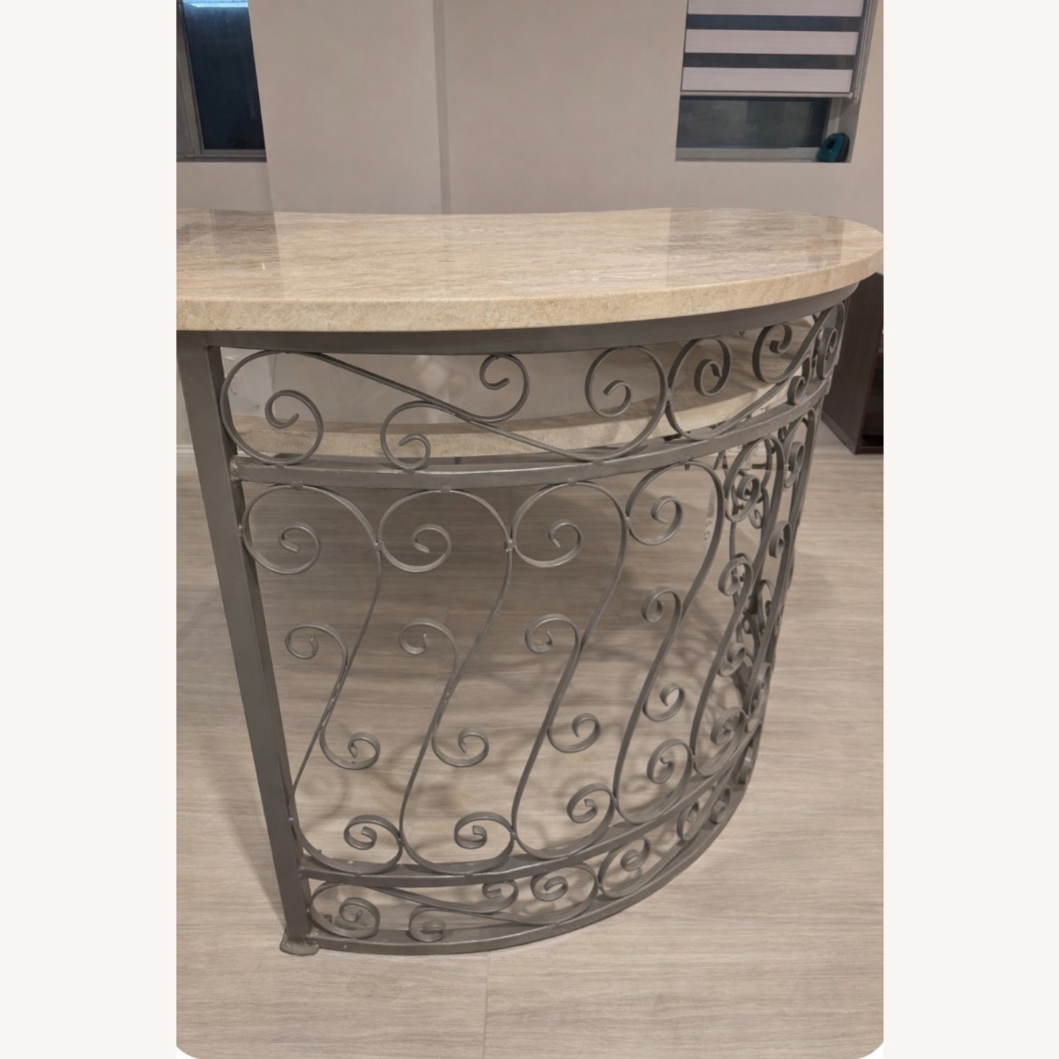 Taylor Made Custom Furniture Light Gray Desk - image-2