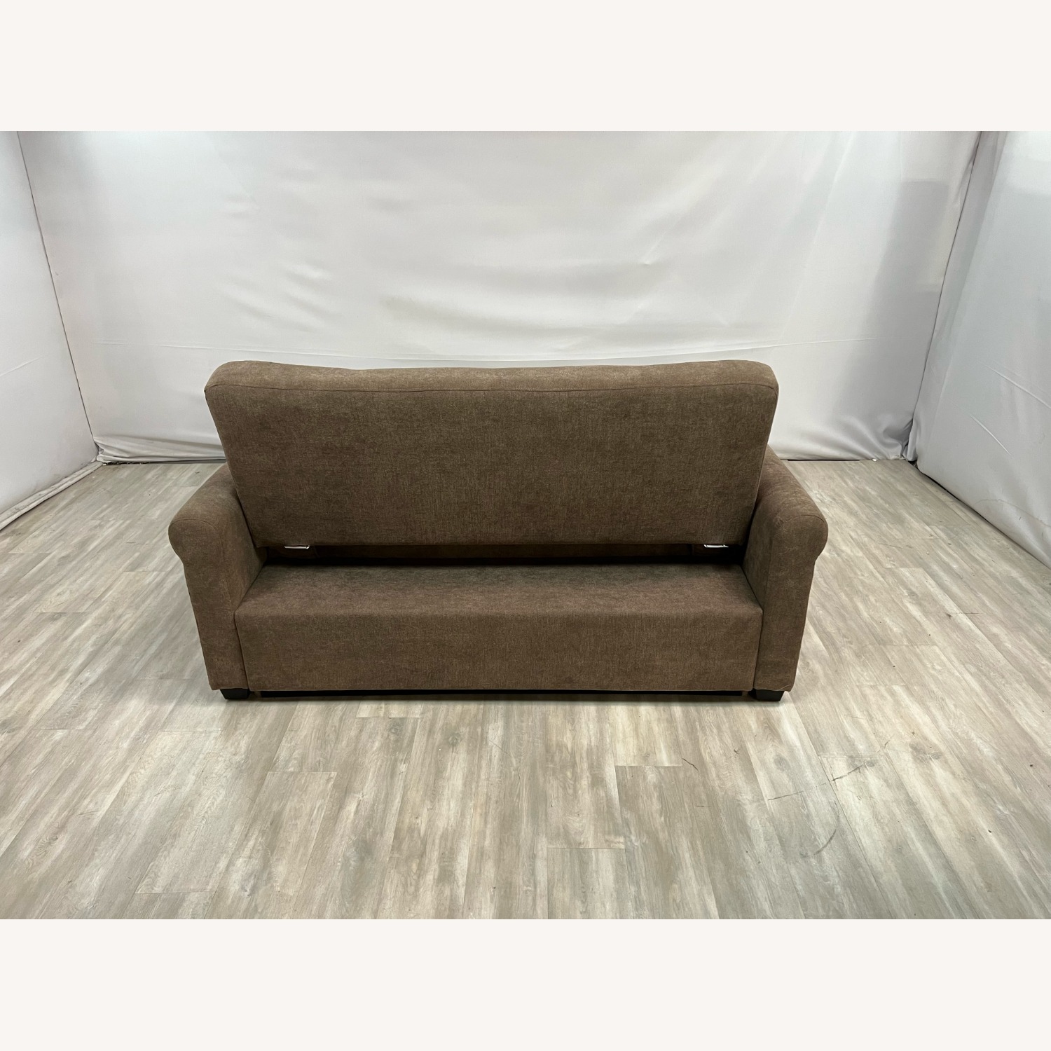 Serta Sabrina Queen Rolled Arm Tufted Back Sleeper Sofa - image-11