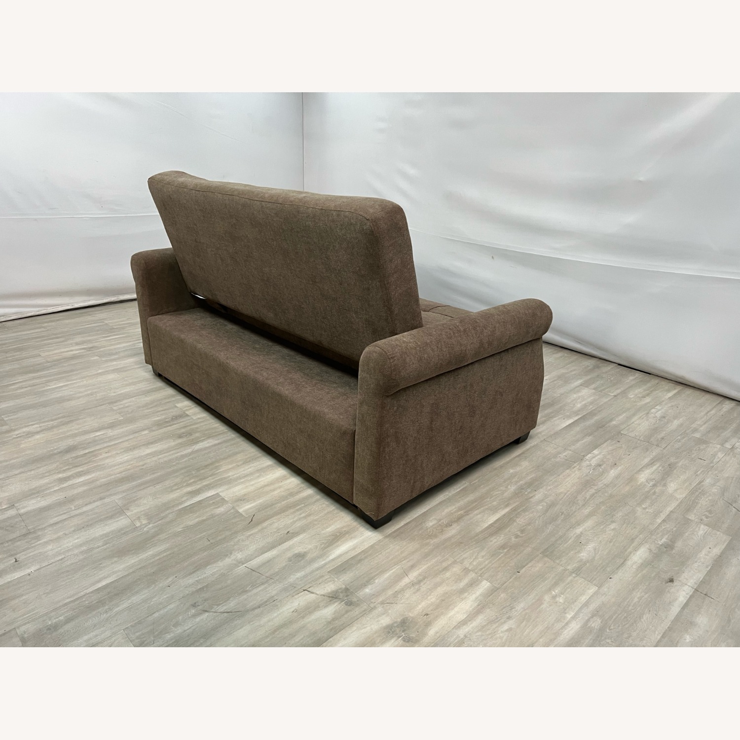 Serta Sabrina Queen Rolled Arm Tufted Back Sleeper Sofa - image-12
