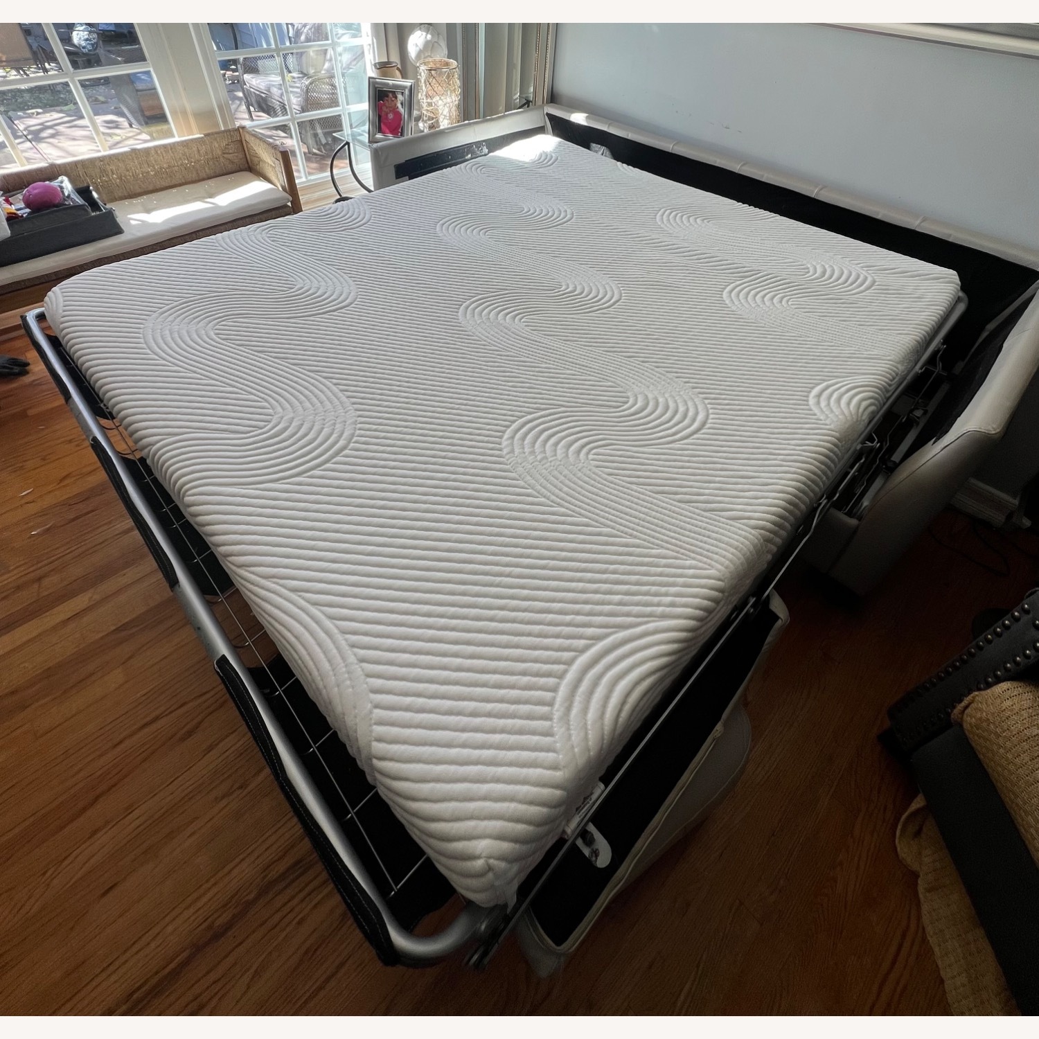 Light Gray Sleeper Sofa - image-3