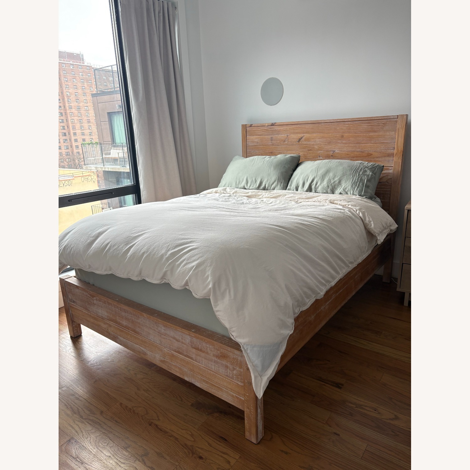 Wayfair Montauk Natural Wood Headboard - image-1