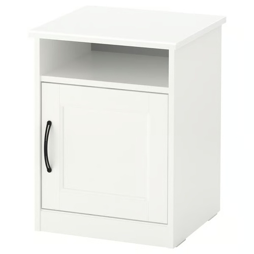 Used IKEA SONGESAND White Nightstand for sale on AptDeco