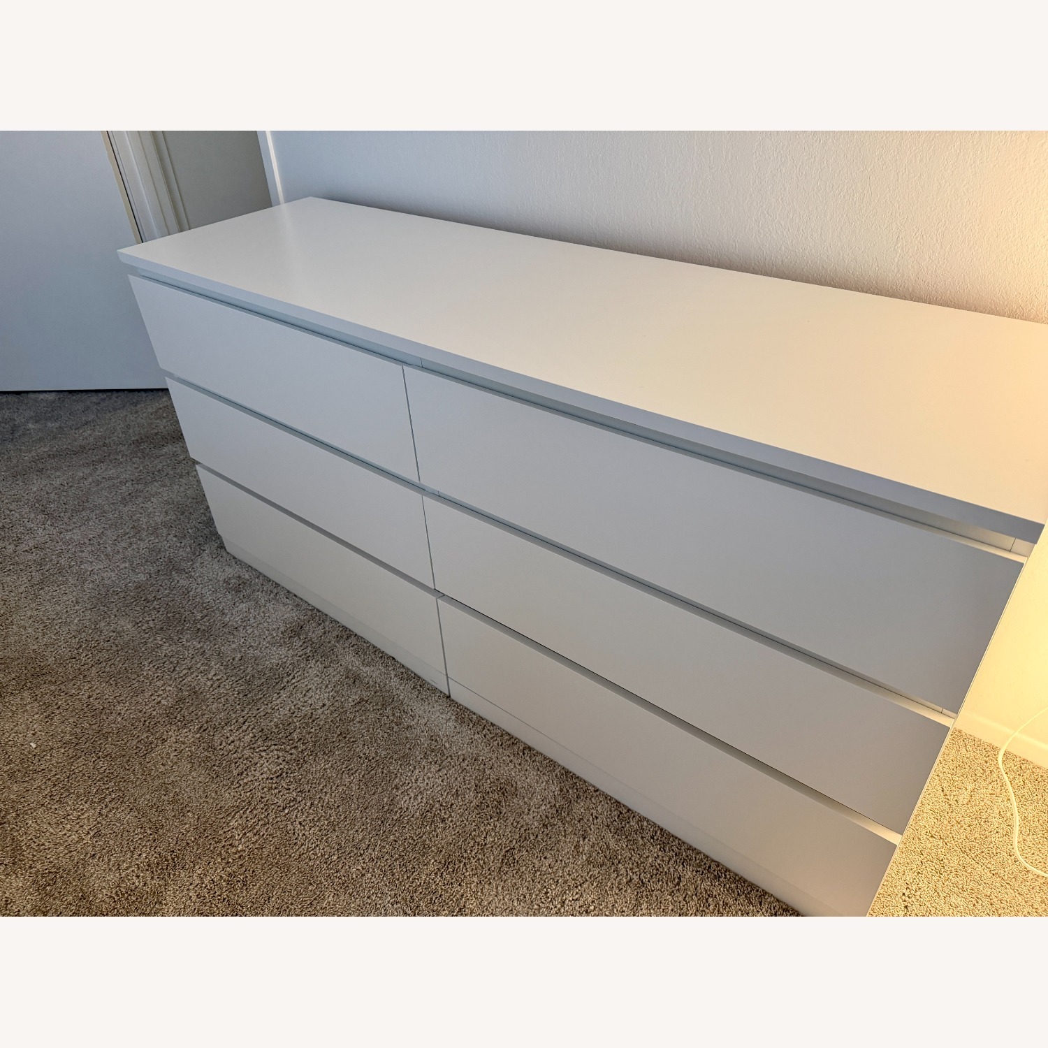 IKEA MALM White Dresser - image-2
