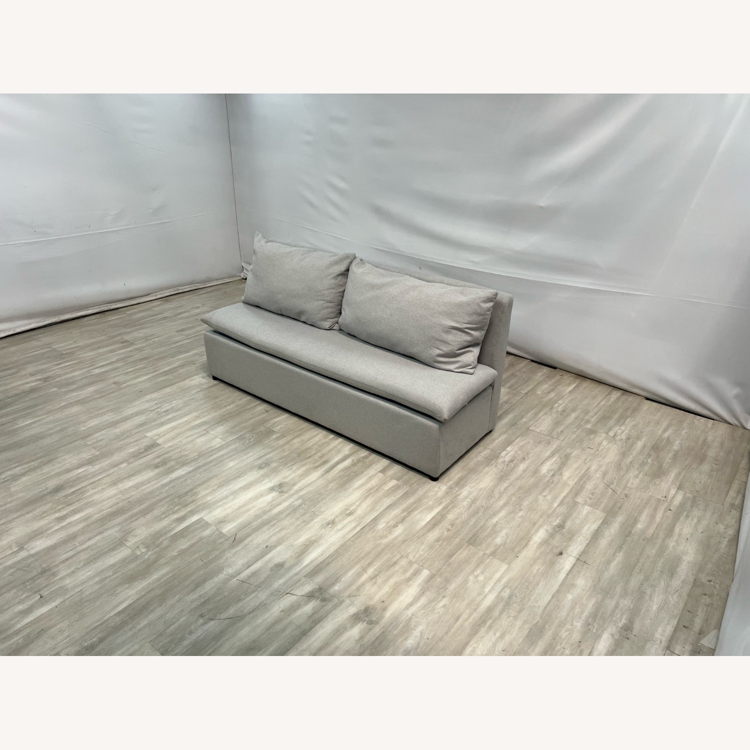 Lila Built-in Storage Dining Banquette Bench - image-1