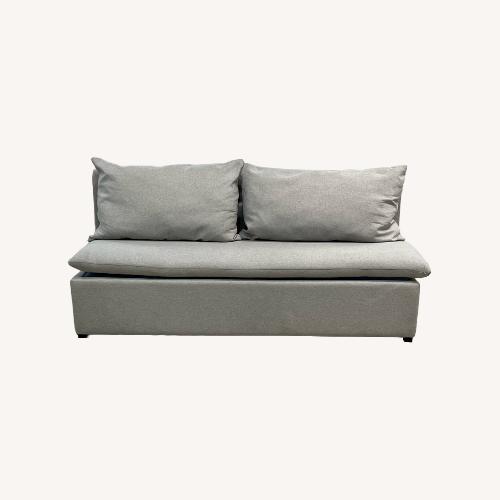 Used Lila Built-in Storage Dining Banquette Bench for sale on AptDeco