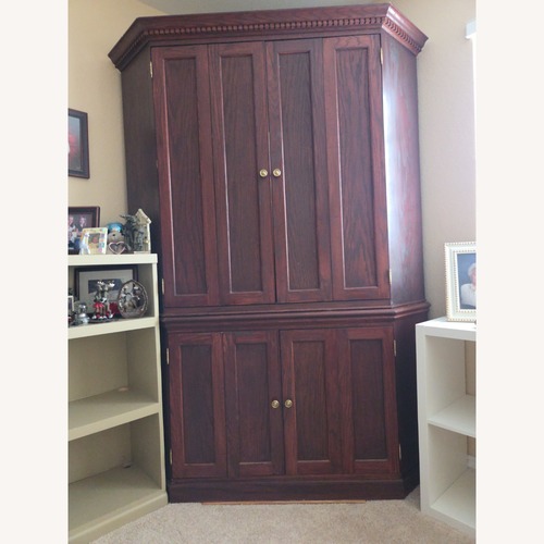 Used Corner Entertainment Center  for sale on AptDeco