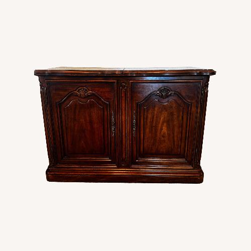 Used Drexel Dark Brown Wood Buffet Server for sale on AptDeco