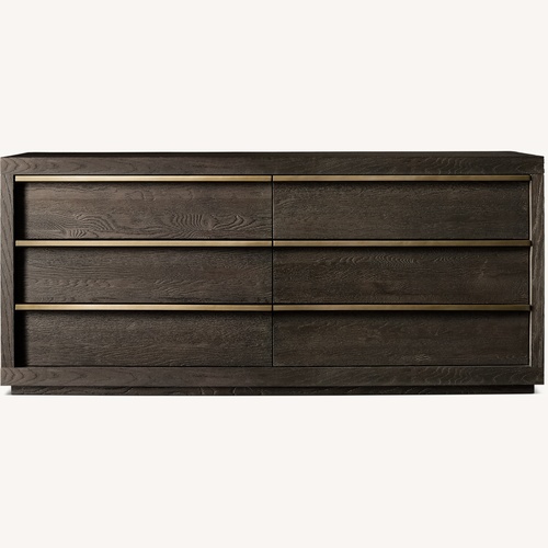 Used Restoration Hardware Bezier 6-Drawer Dresser for sale on AptDeco