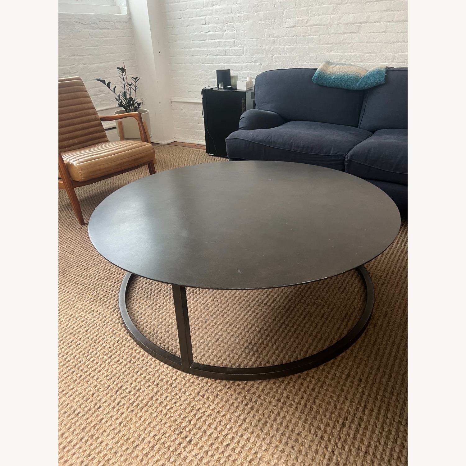 Restoration Hardware Mercer Round Coffee Table - image-4