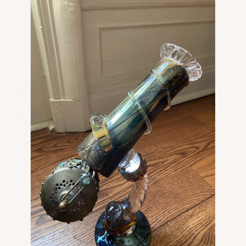 Used Blue Glass Kaleidoscope for sale on AptDeco