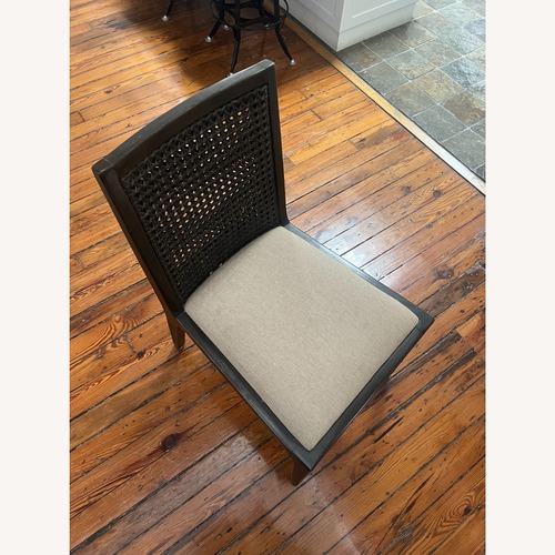Used Messina Dark Brown Wood Dining Chairs for sale on AptDeco