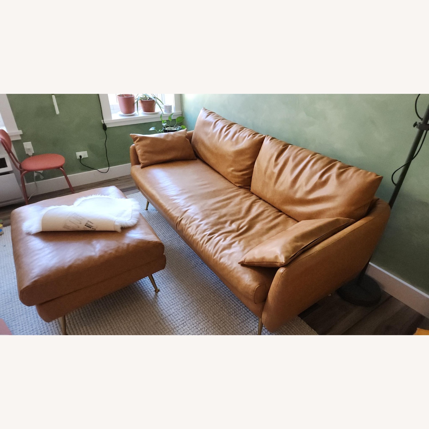 Albany Park 3+ Seater Sofa + Ottoman - image-4
