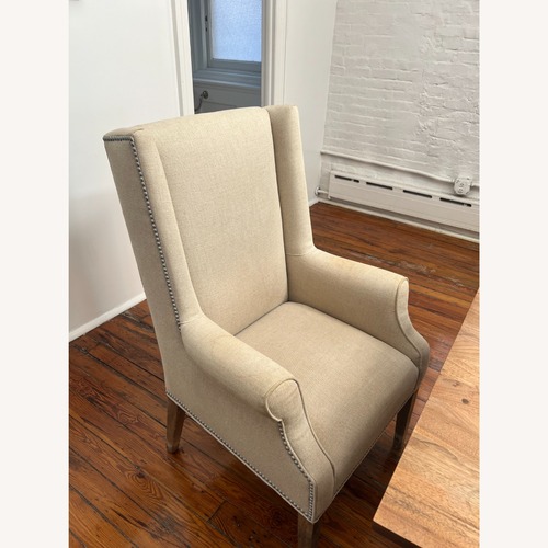Used Beige Fabric Accent Chairs for sale on AptDeco