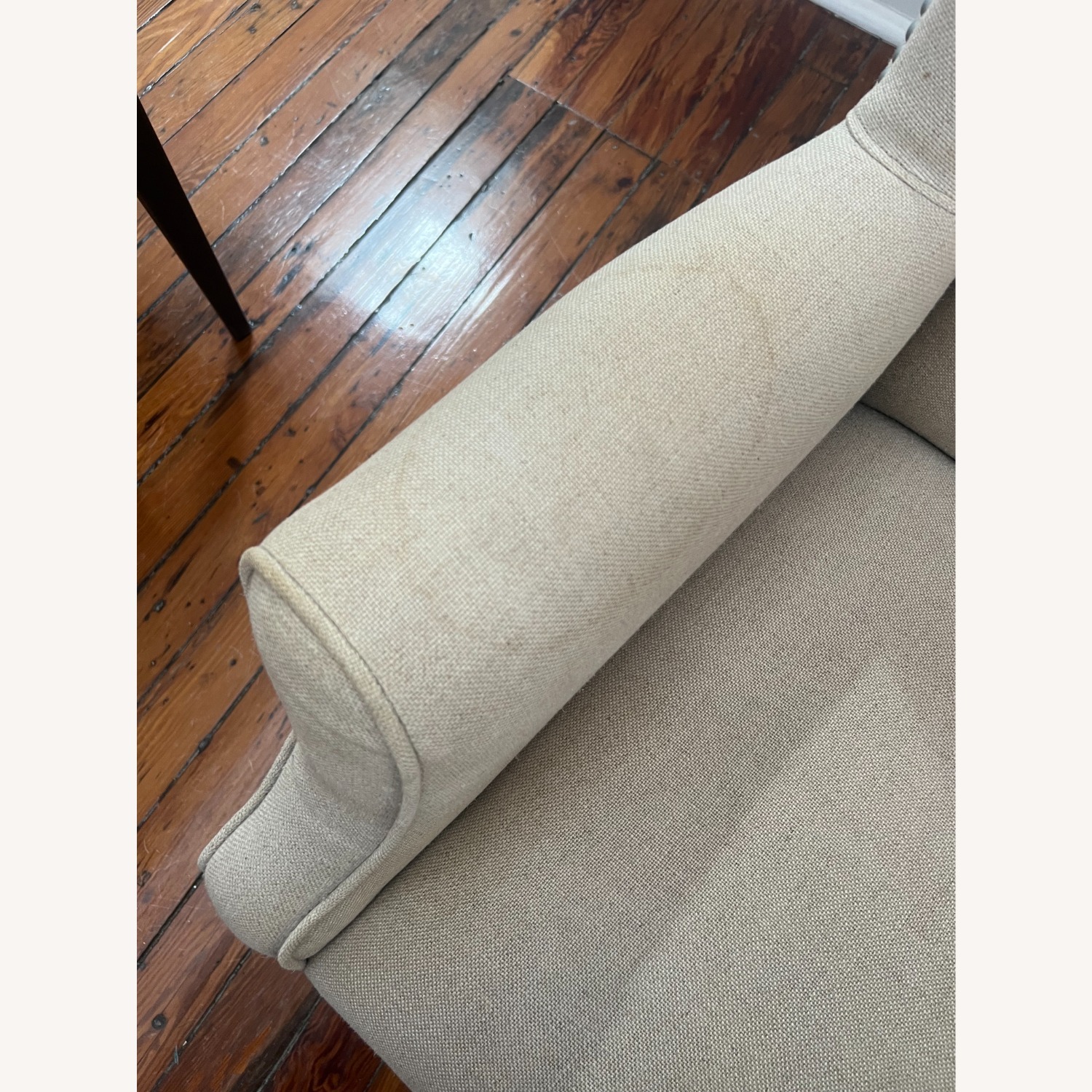 Beige Fabric Accent Chairs - image-5