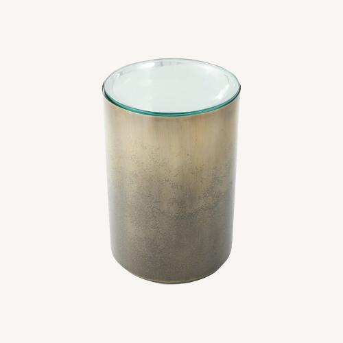 Used Moniker Home Panatela Bronzed Side Tables  for sale on AptDeco