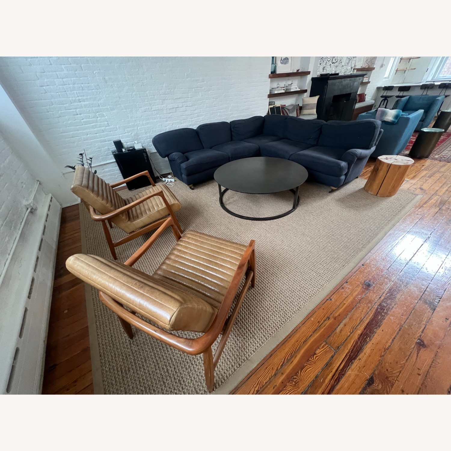 Restoration Hardware Wool Area Rug - Light Brown - image-2