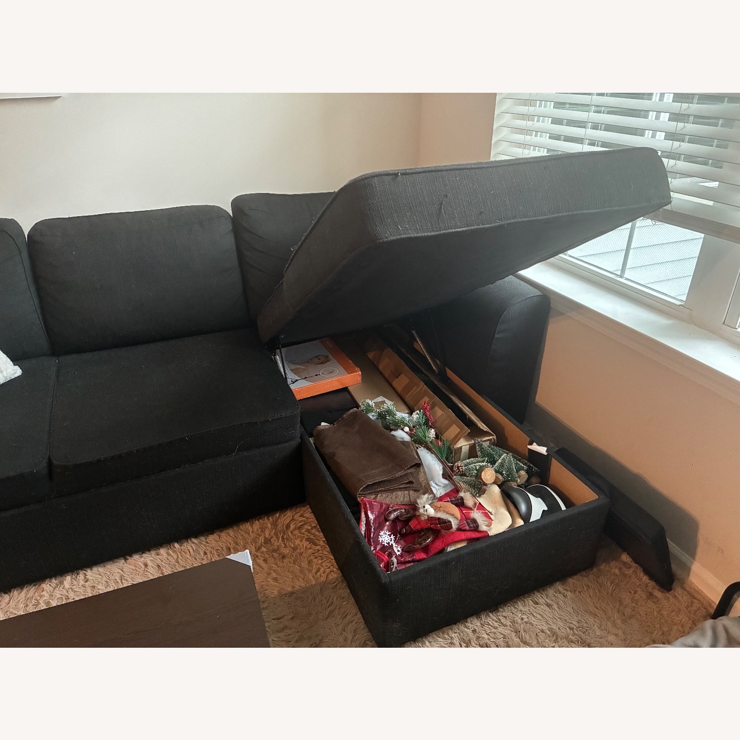 Structube Berto Corner Sofa Bed  - image-2