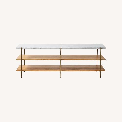 Used Anthropologie Maya Open Shelf Console for sale on AptDeco