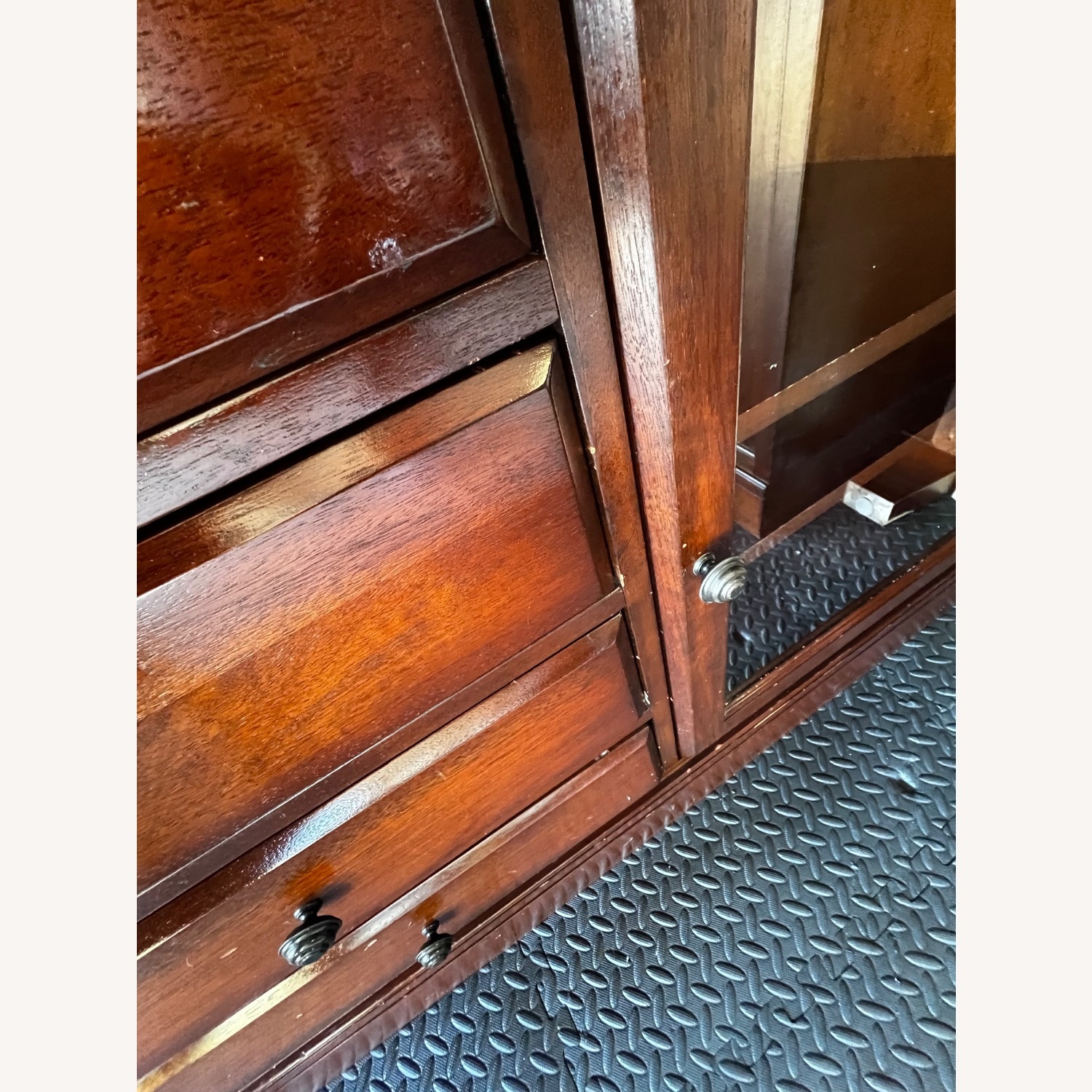 Pottery Barn Tucker Hutch W 2 Cabinets - image-1