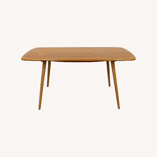 Used Vintage Ercol Plank Dining Table for sale on AptDeco