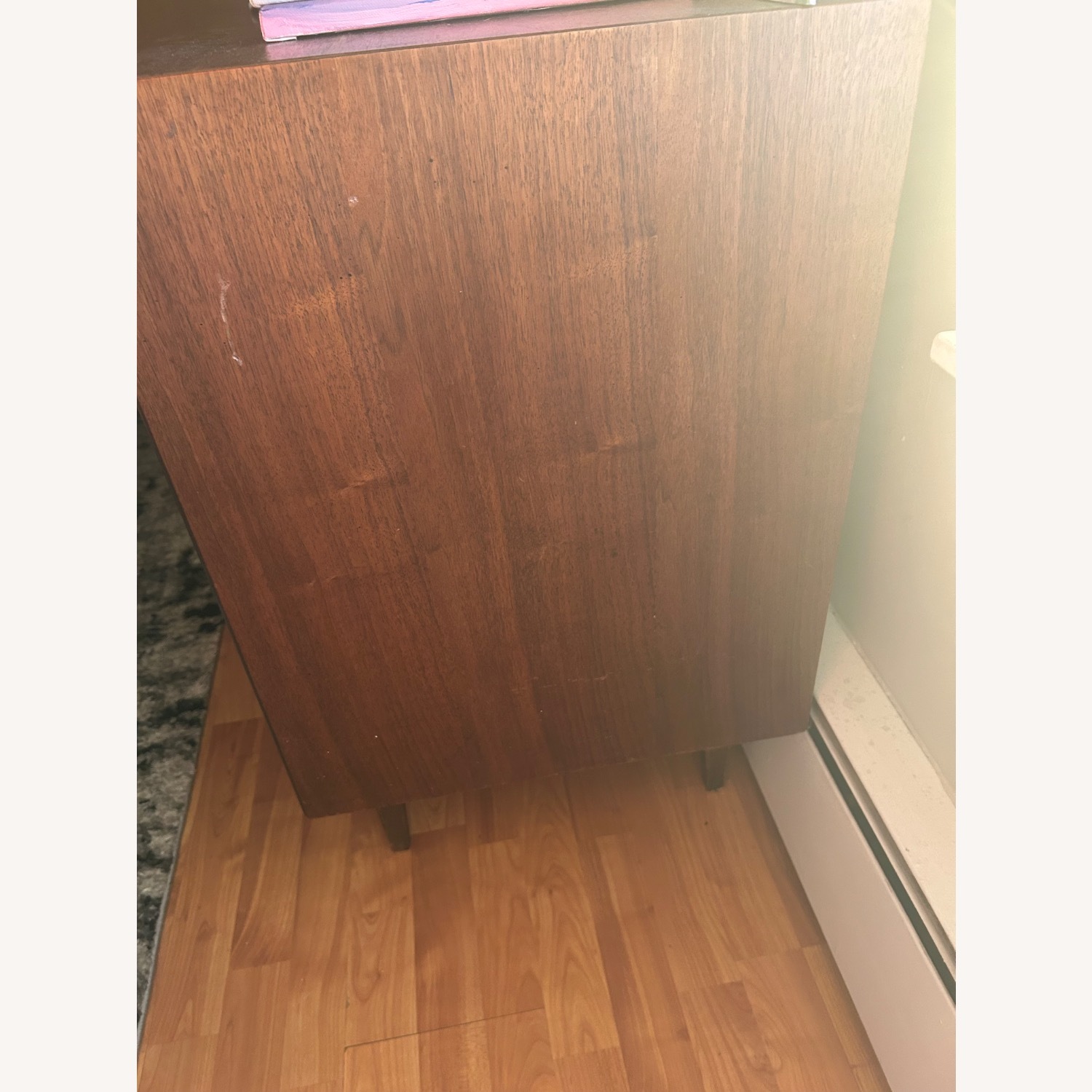 Vintage/Antique Dark Brown Wood Dresser - image-3