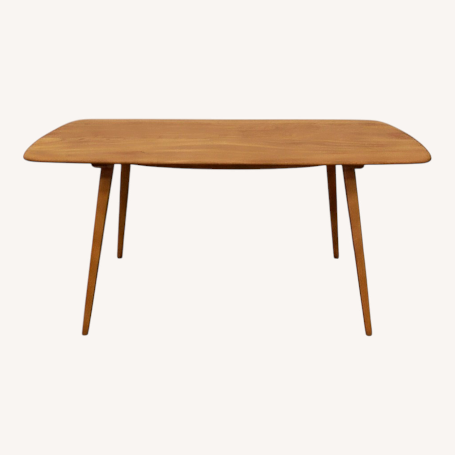 Vintage Ercol Plank Dining Table - image-0