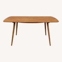 Vintage Ercol Plank Dining Table