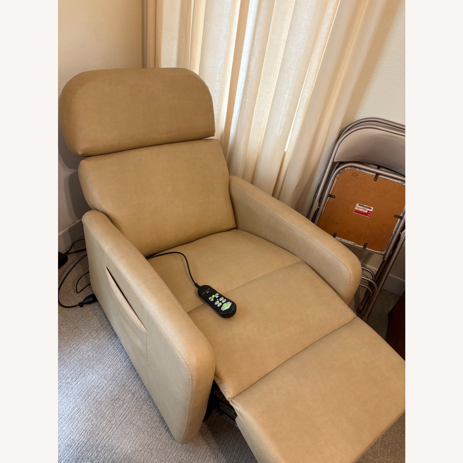 Relax The Back Orville Electric Lift Chair — Latte - image-3
