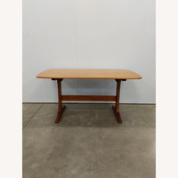 Vintage Mid Century Ercol Plank Dining Table