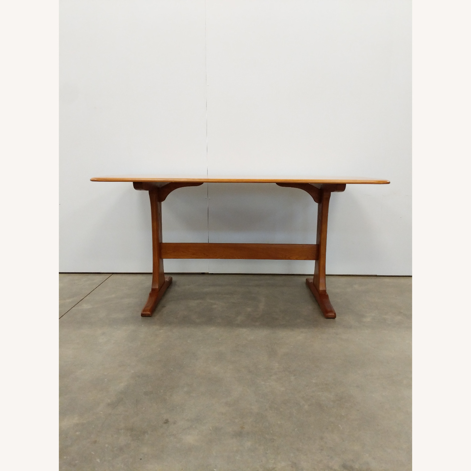 Vintage Mid Century Ercol Plank Dining Table - image-2