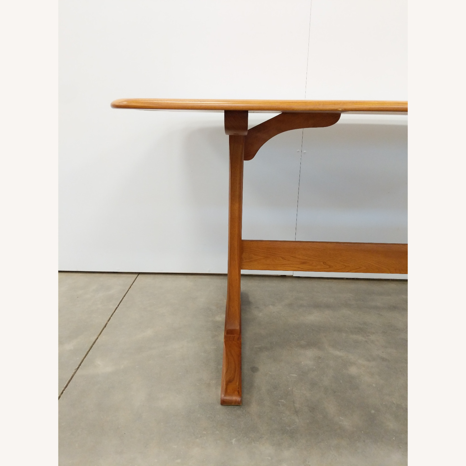Vintage Mid Century Ercol Plank Dining Table - image-6