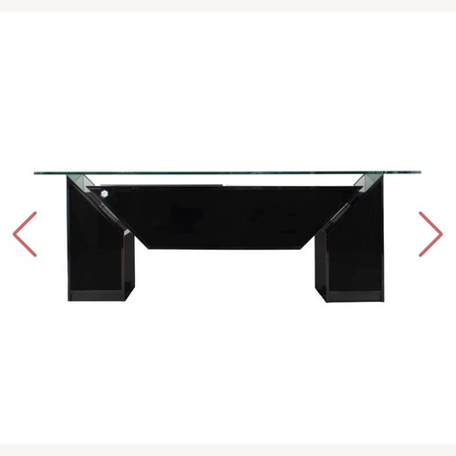 Used Roche Bobois Black Lacquer Sideboard for sale on AptDeco