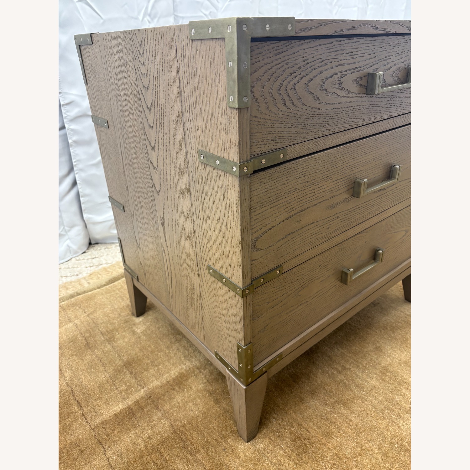 RH Cayden Campaign Closed Nightstand – 26” - image-26