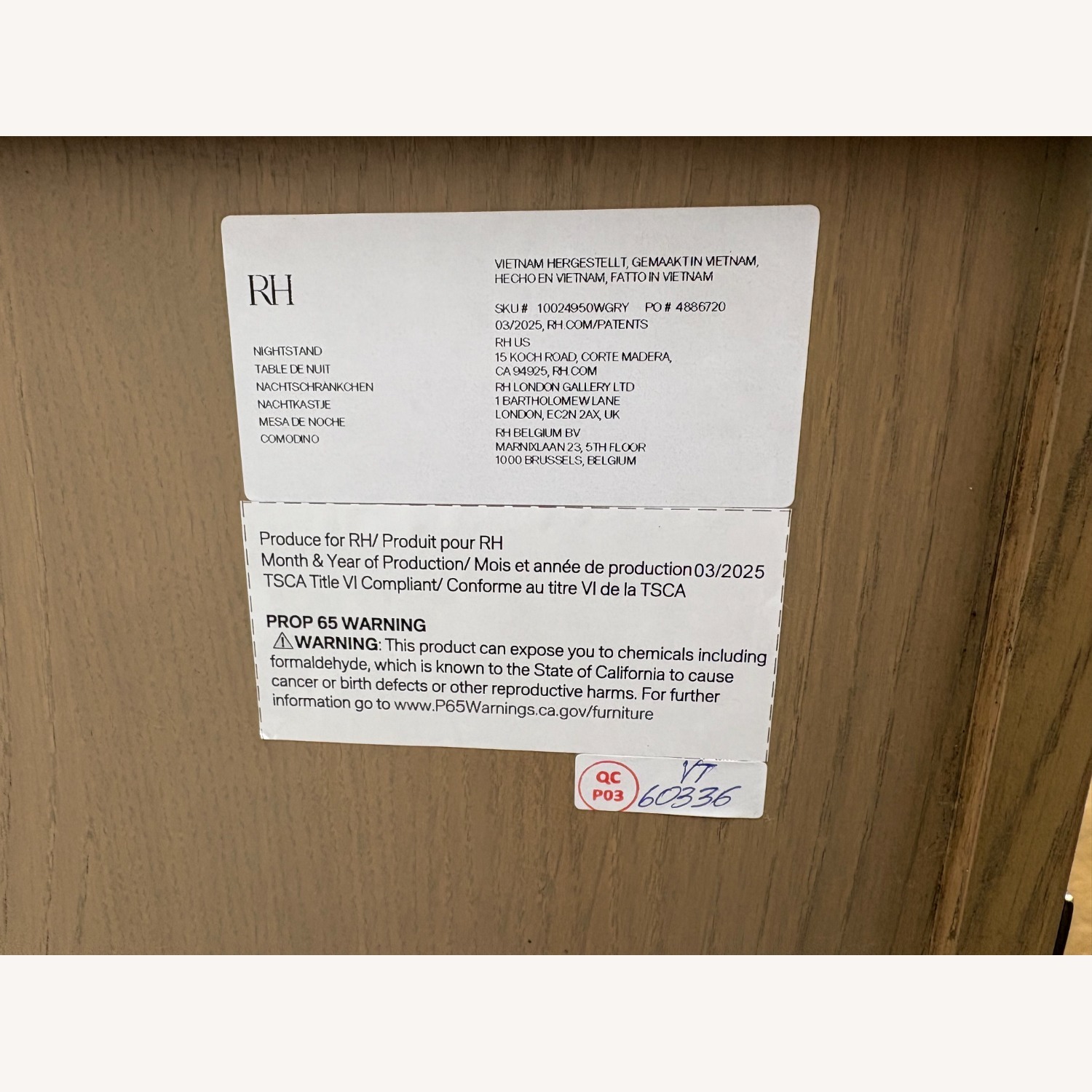 RH Cayden Campaign Closed Nightstand – 26” - image-13