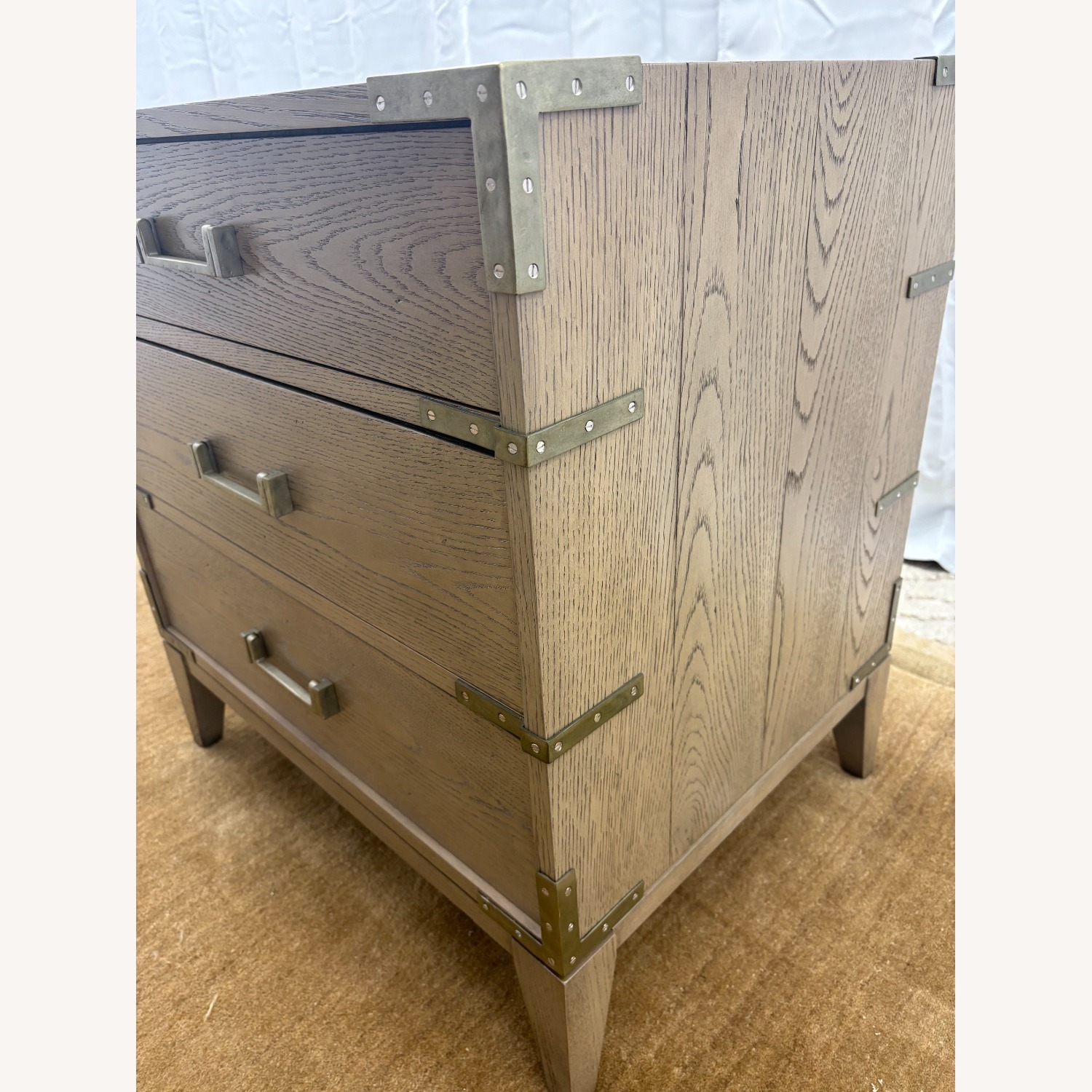 RH Cayden Campaign Closed Nightstand – 26” - image-18