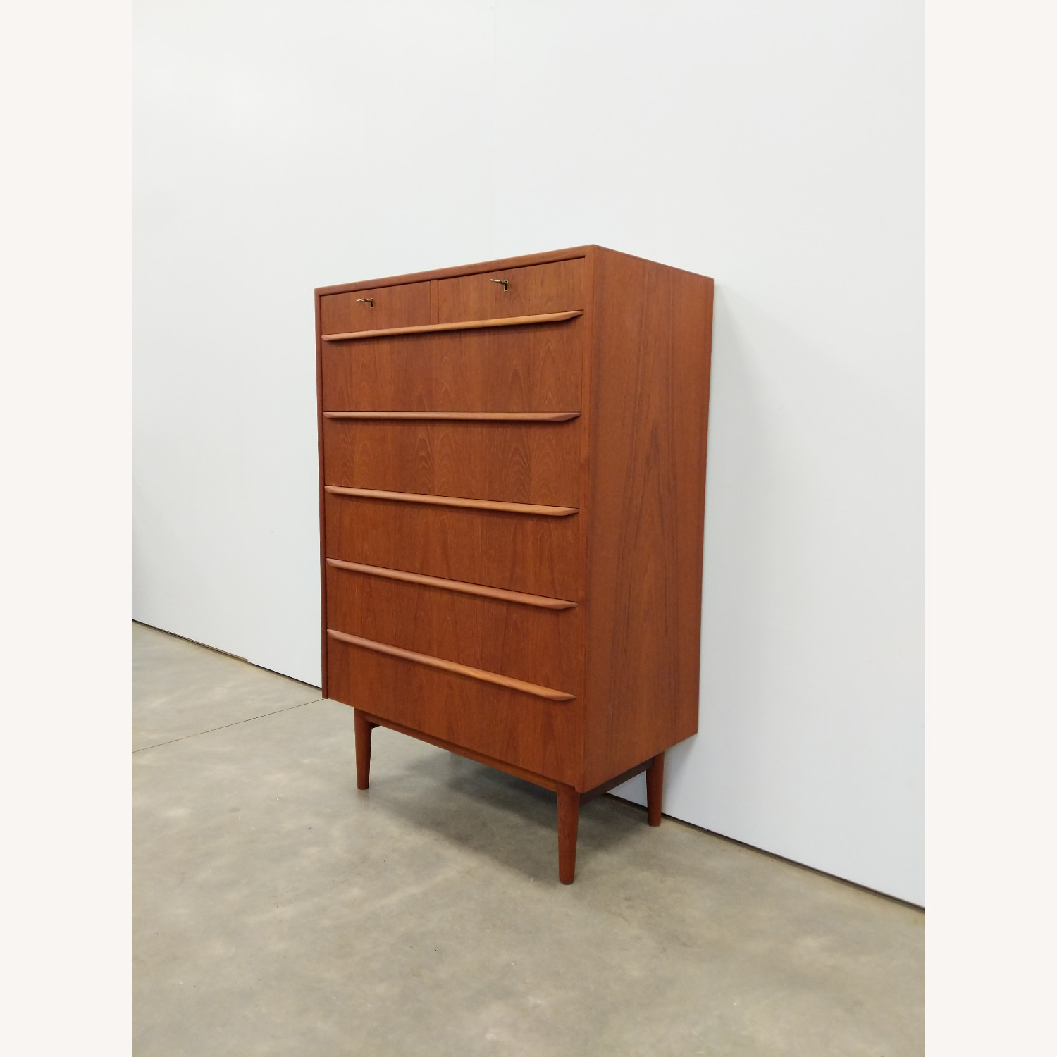 Vintage Danish Mid Century Modern Teak Dresser - image-2