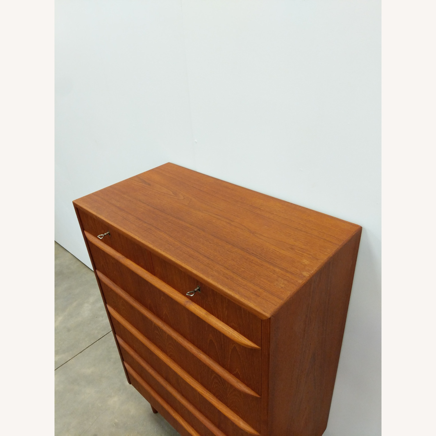 Vintage Danish Mid Century Modern Teak Dresser - image-4