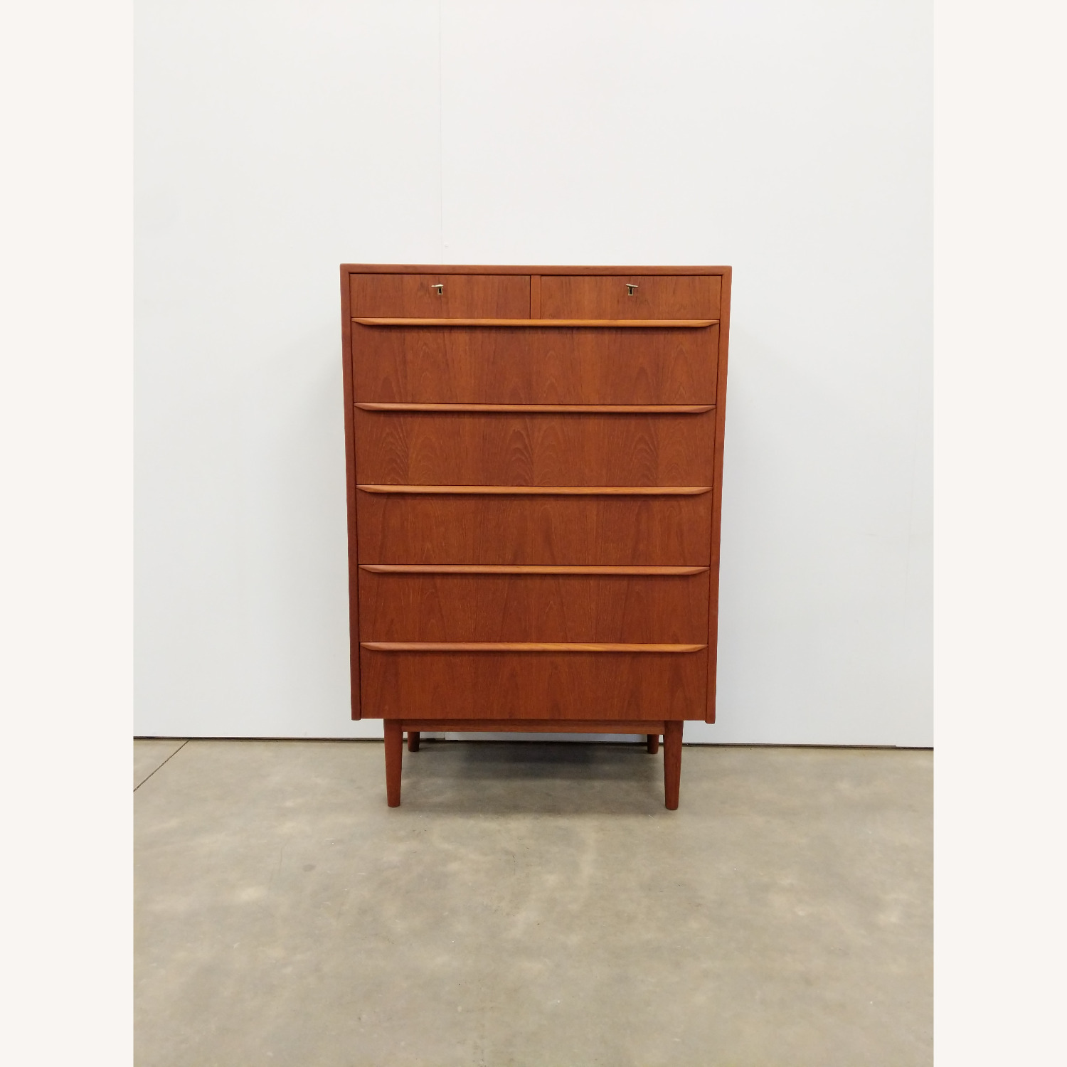 Vintage Danish Mid Century Modern Teak Dresser - image-1