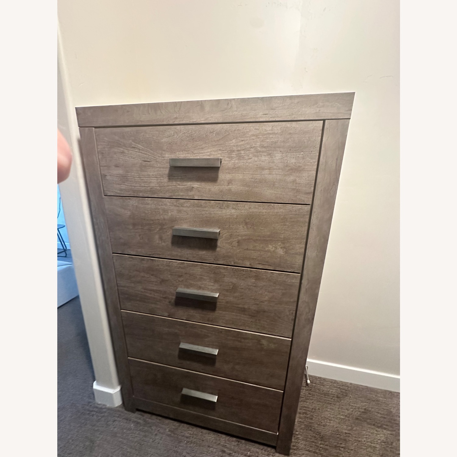 Hampton Row Dark Brown Dresser - image-1