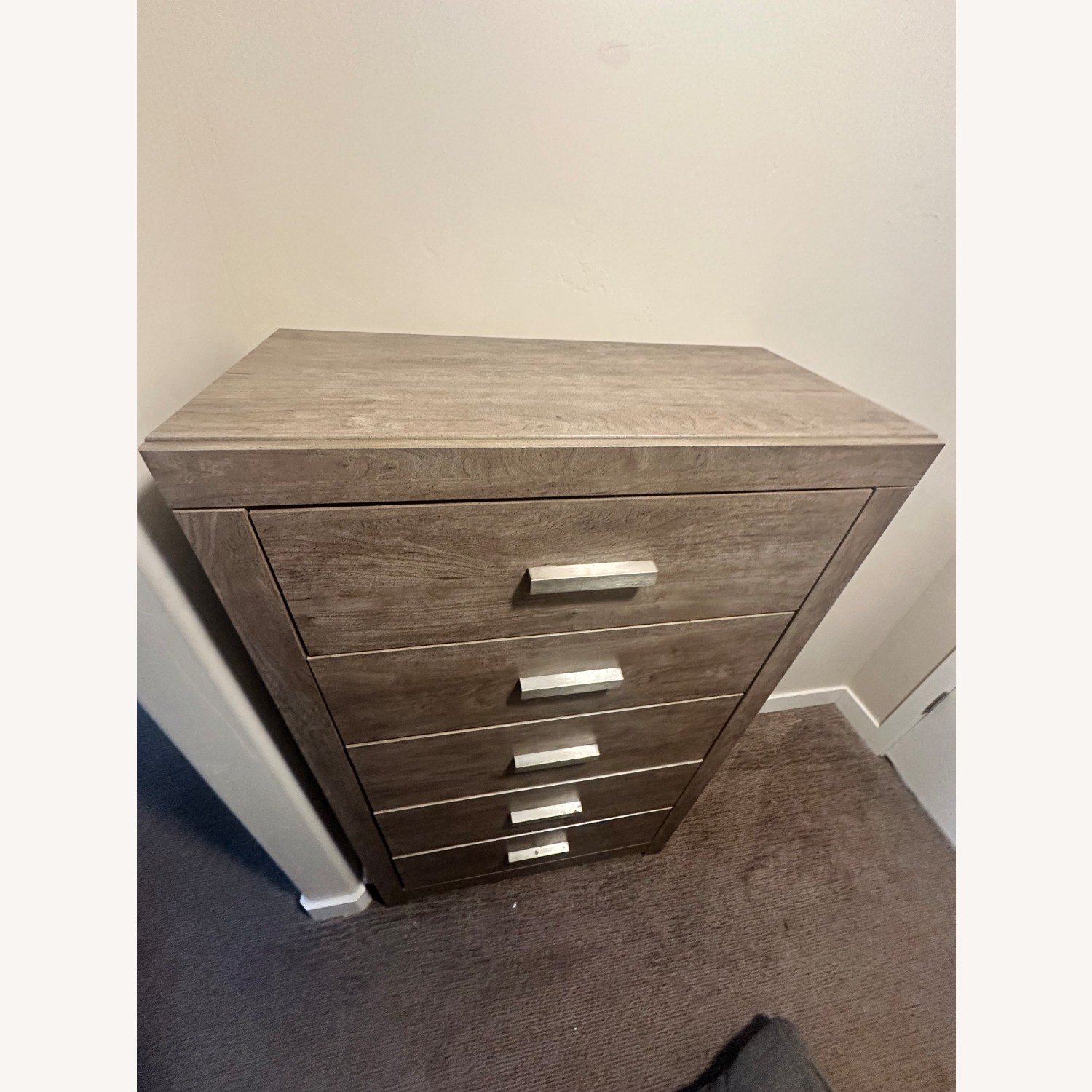 Hampton Row Dark Brown Dresser - image-2