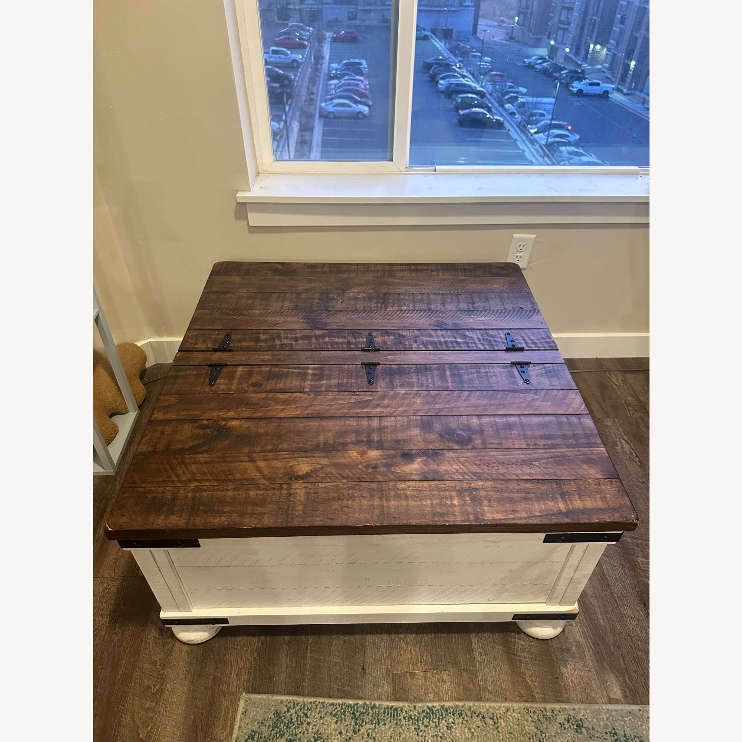 Bayflynn Light Brown Wood Chest - image-1