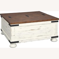 Bayflynn Light Brown Wood Chest