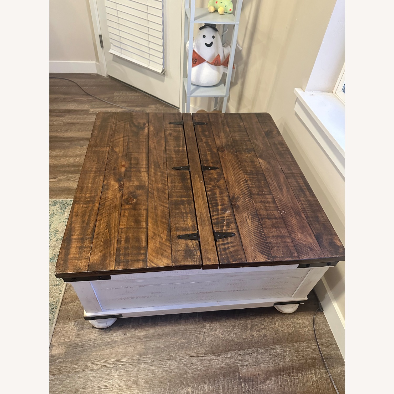 Bayflynn Light Brown Wood Chest - image-3