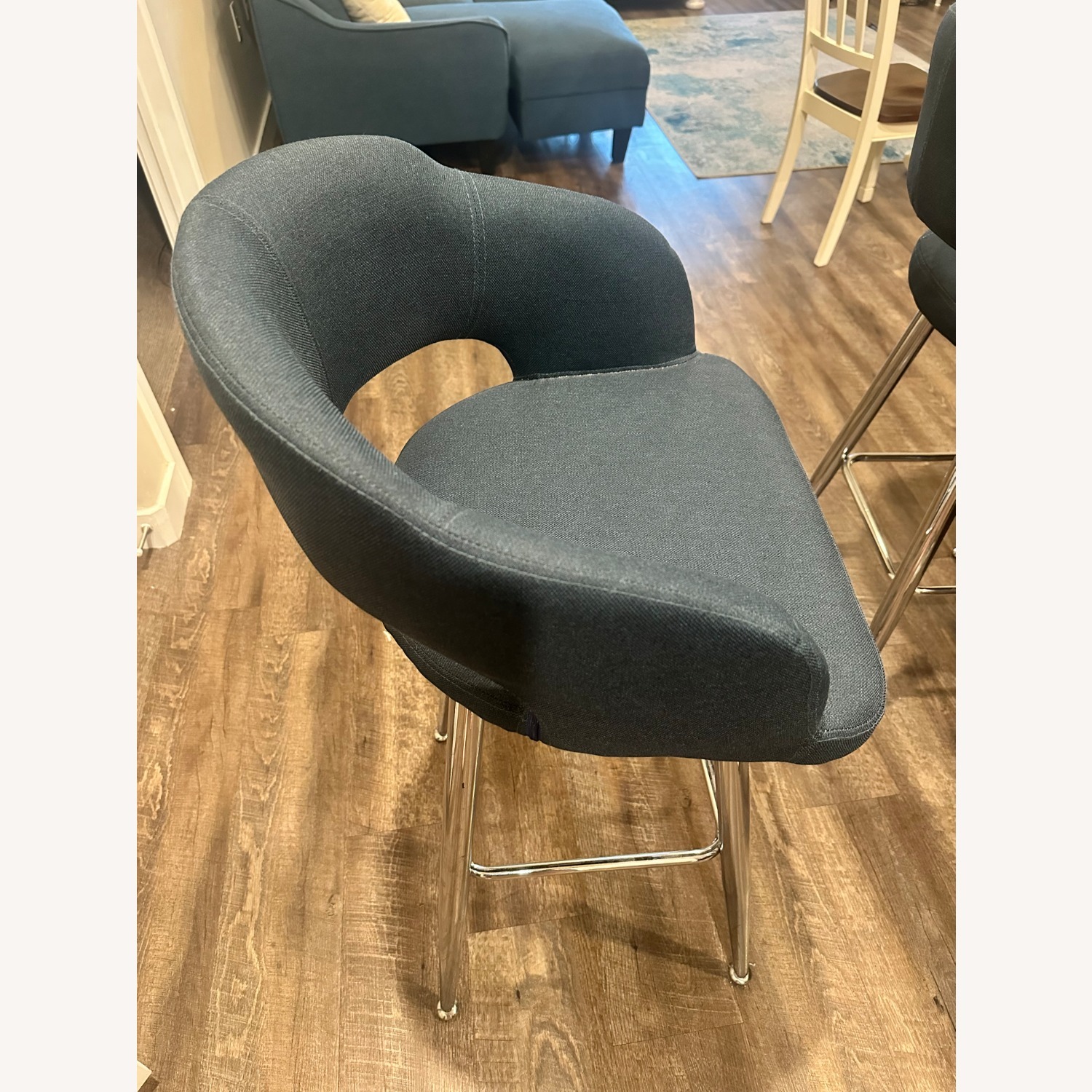 Brage Living Blue Stools - image-1