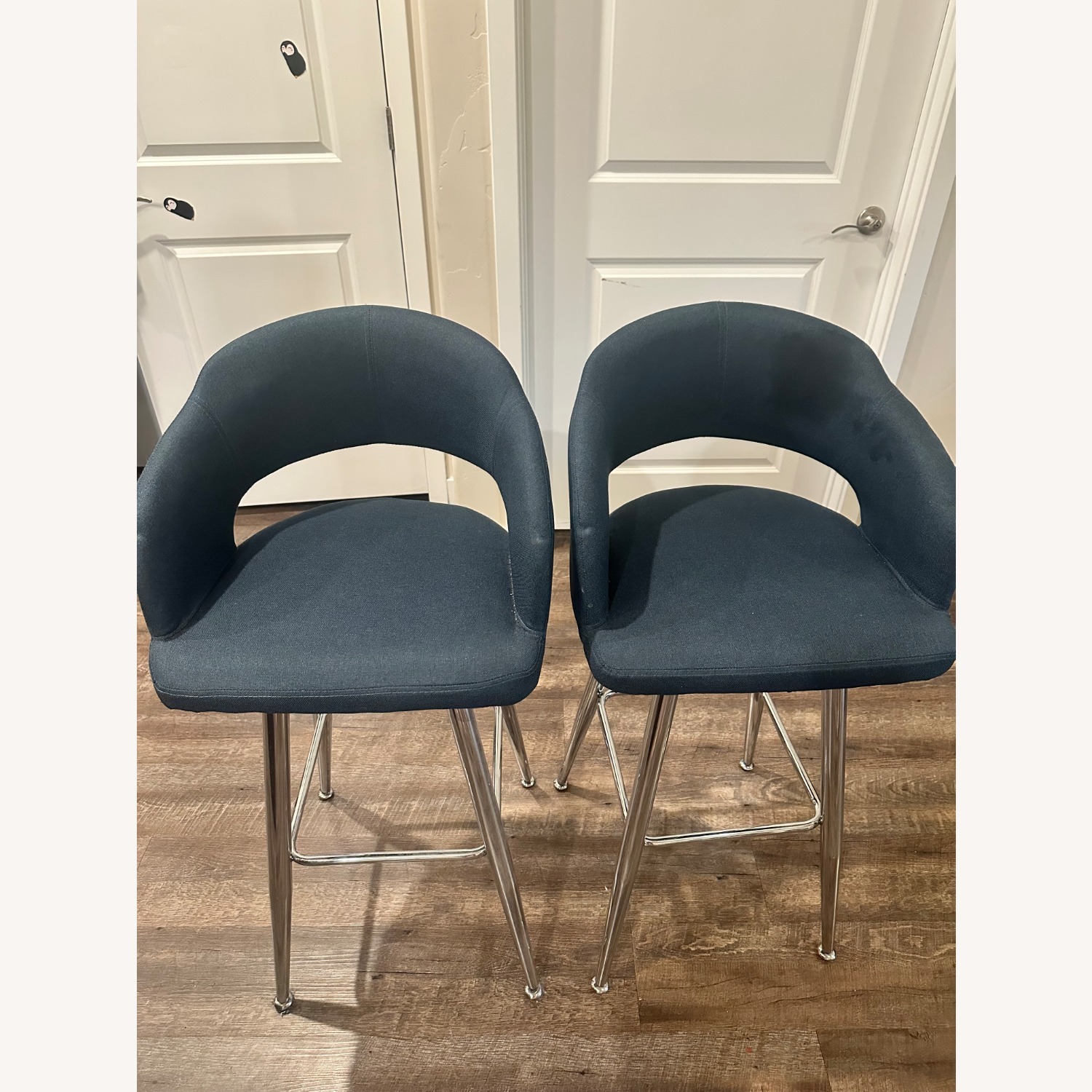 Brage Living Blue Stools - image-2