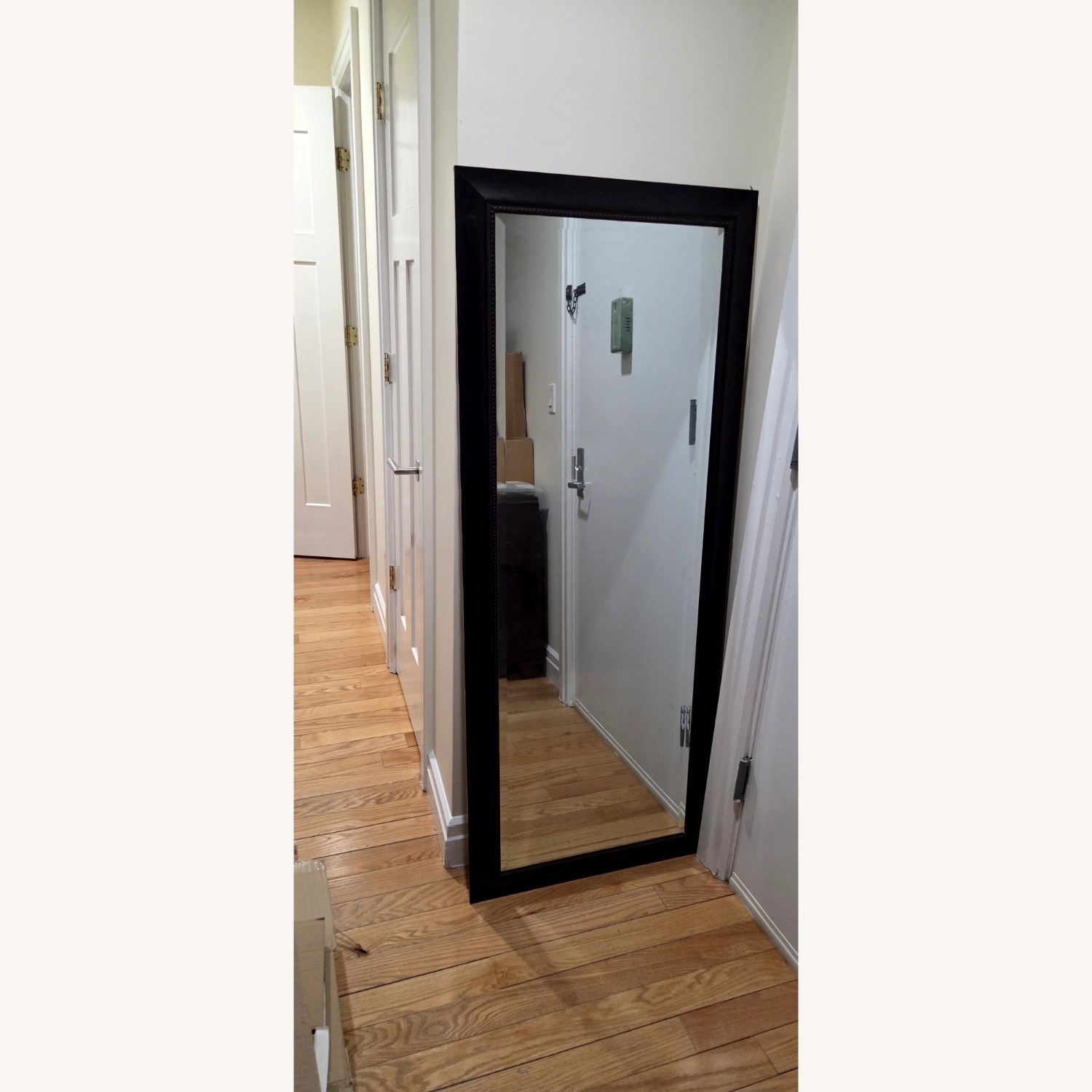 Dark Brown Floor Mirror - image-3