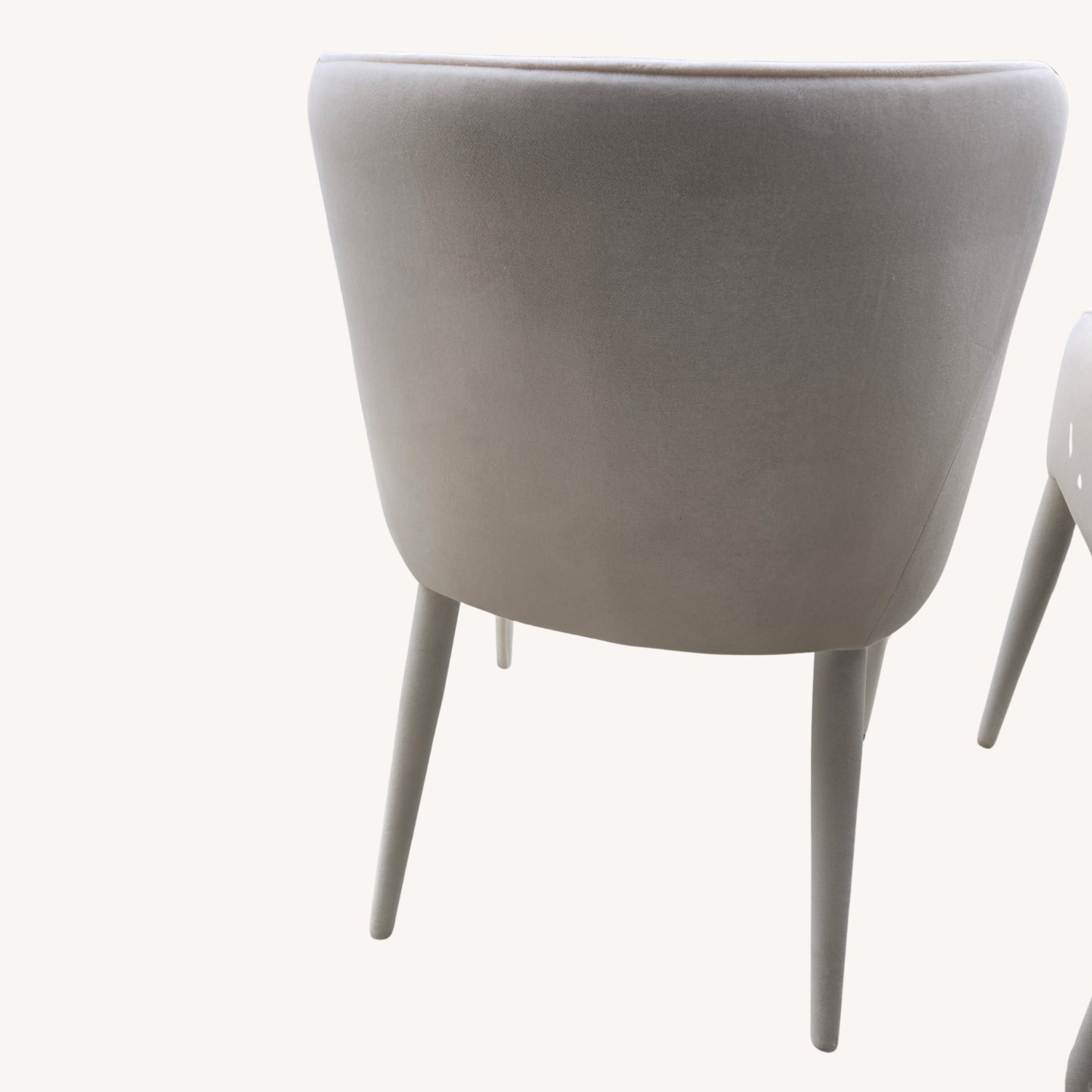 RH Nicola Slope Fabric Dining Chairs (4) Velvet - image-20